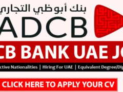 ADCB Careers 2023 in Dubai