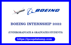 Boeing Internship Program (Fully Funded)