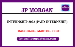 JP Morgan Internship 2022