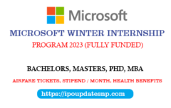 Microsoft Winter Internship 2023 | Fully Funded