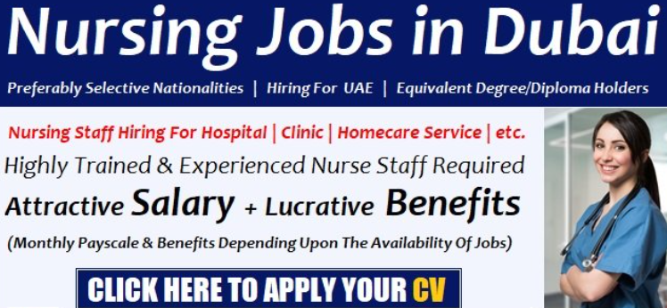 nursing jobs in dubai 2023