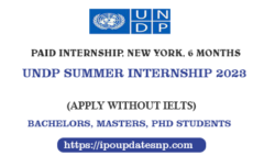 UNDP Summer Internship 2023 (Apply Without IELTS)