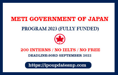 METI Government of Japan Internship 2022